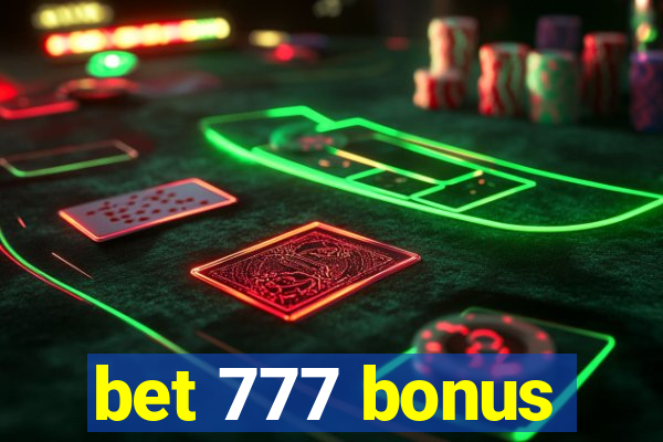 bet 777 bonus